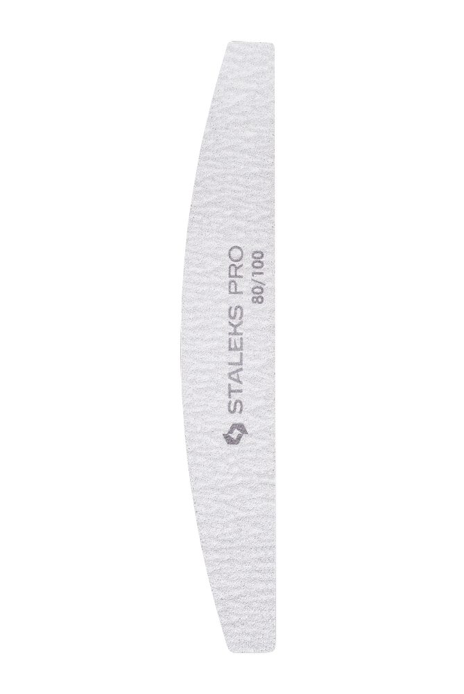 Set mineral crescent nail file SMART 80/100 grit,(5 pc.) image 0